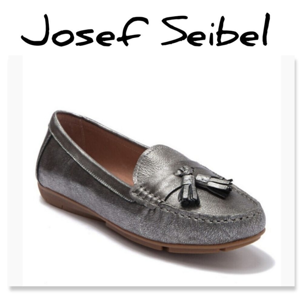 JOSEF SEIBEL Elina Leather Tassel Loafers Stunning Colorway